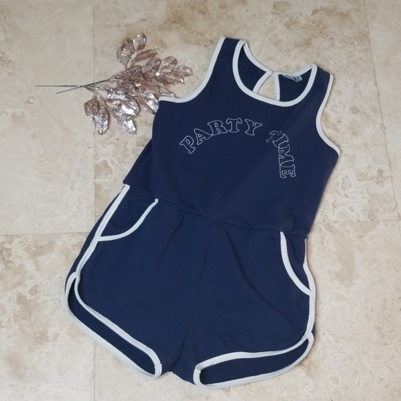 Junk Food Clothing Other - JUNK FOOD "party time" Medium Romper/3 for $25